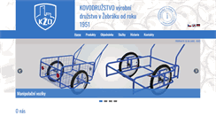 Desktop Screenshot of kovodruzstvo.cz